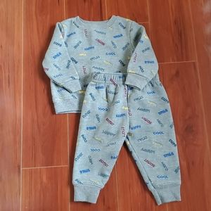 Garanimals Sweat Suit Set Size 6-9 Months